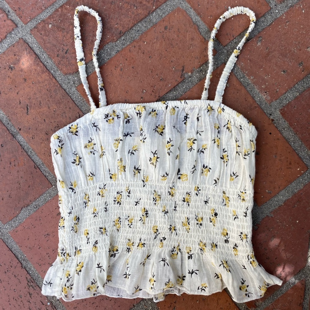 Pacsun LA Hearts Runched Tank Top